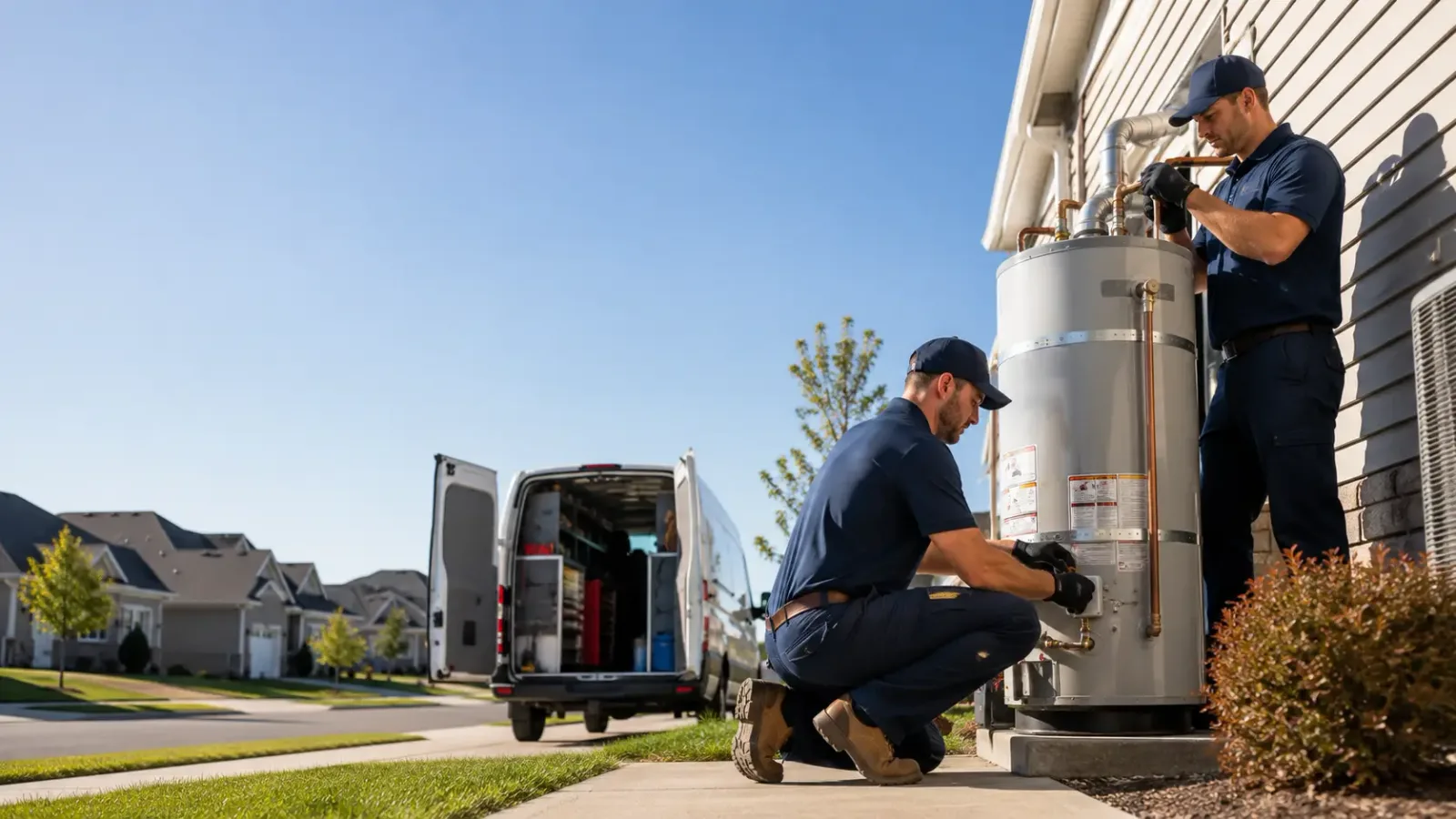 Water Heater Installation in Courtenay, ND